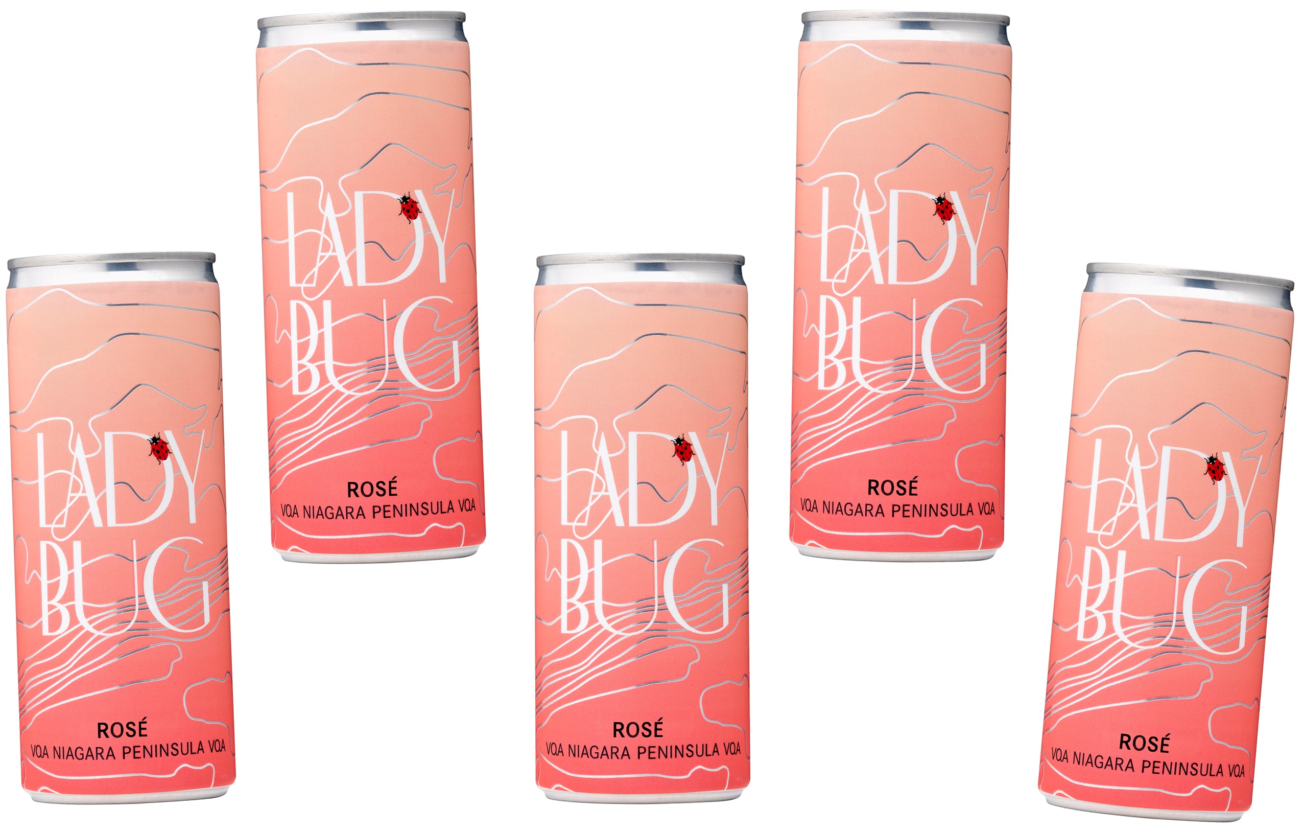 2024 Ladybug Rosé 250 ml Cans