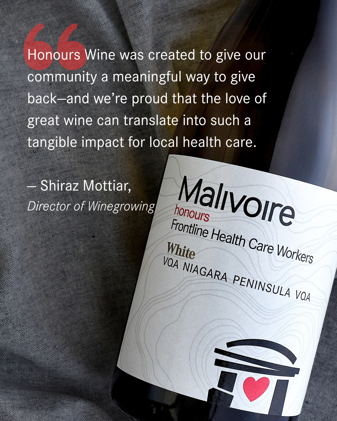 Cheers to community. Cheers to you. 🍷